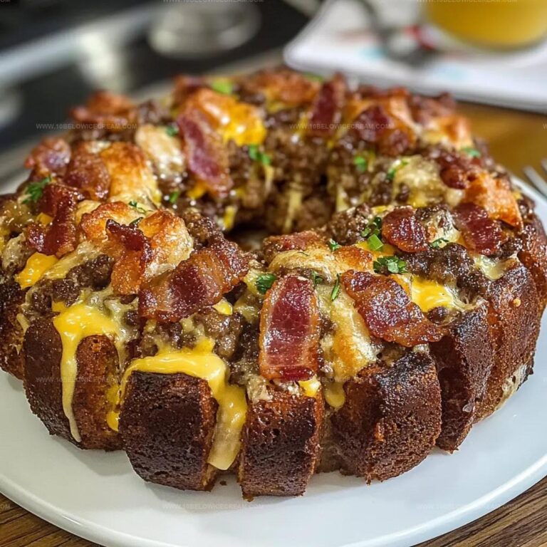 Cheeseburger Monkey Bread Recipe