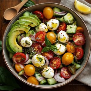 Avocado Salad With Tomatoes Recipe
