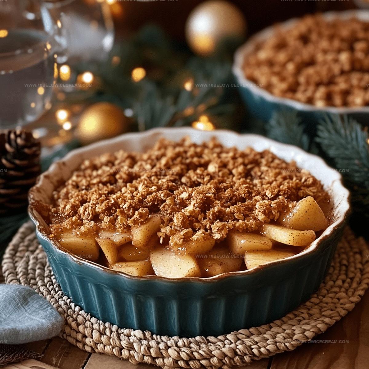 Cinnamon Apple Crisp Recipe