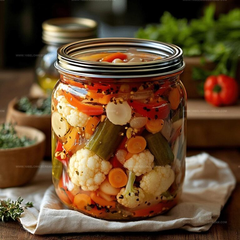 Easy Hot Italian Giardiniera Recipe