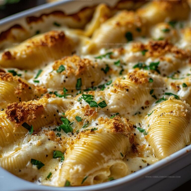 Million Dollar Chicken Alfredo Stuffed Shells Recipe