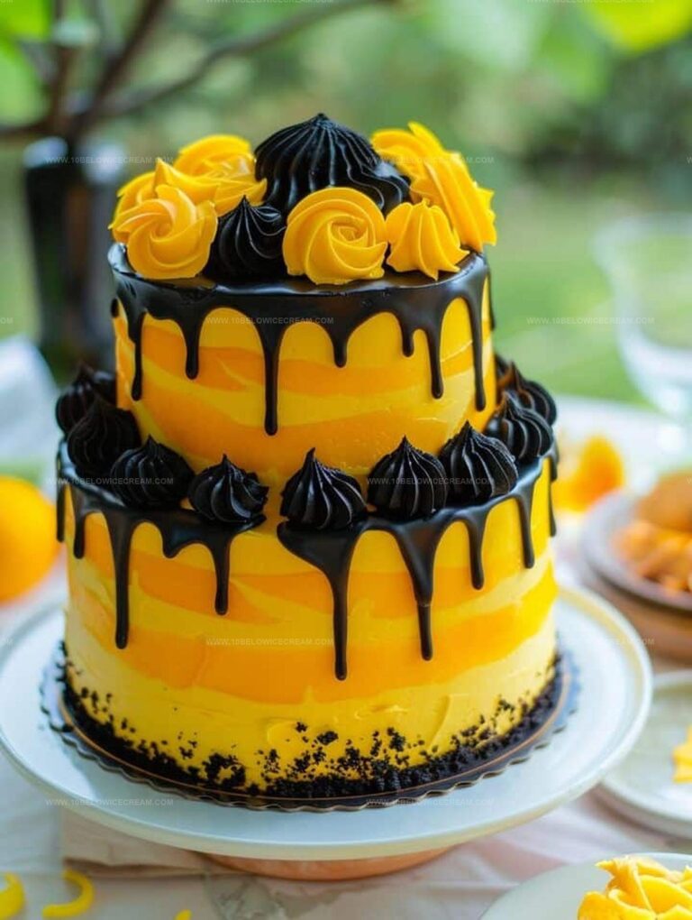 Luscious Lemon Mango Swirl Cheesecake Recipe