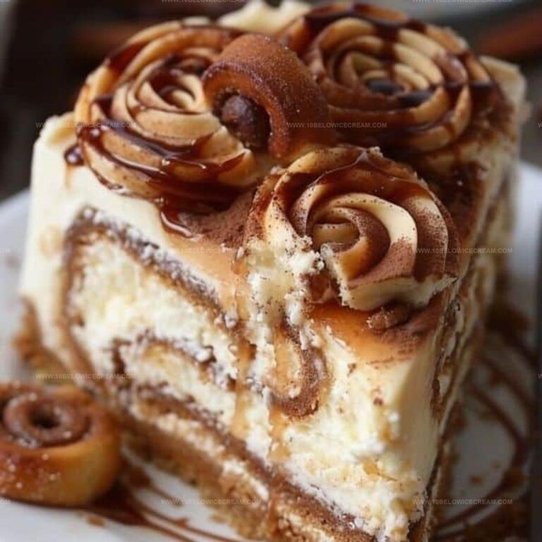 Cinnamon Roll Honeybun Cheesecake Recipe