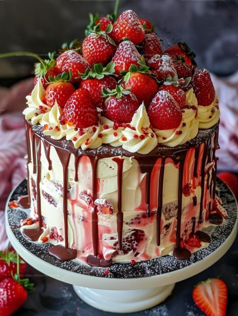 Strawberry Seismic Cake Recipe