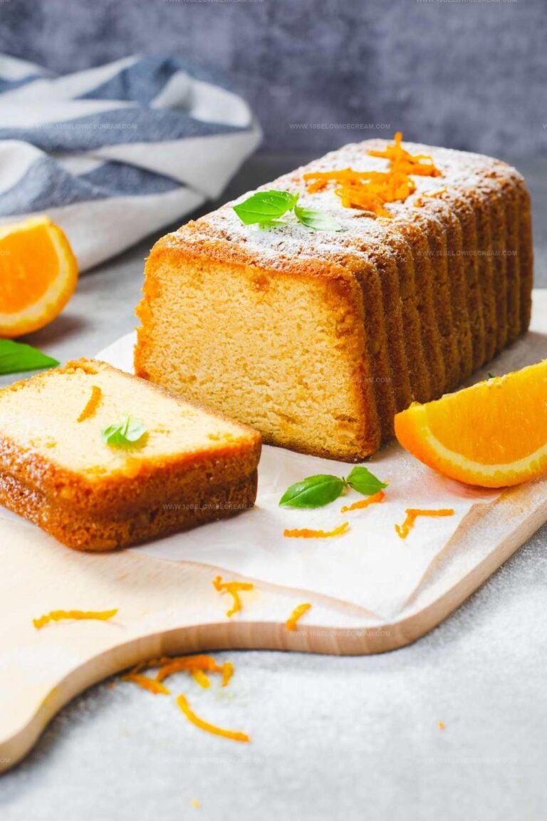 Orange Loaf Cake Recipe
