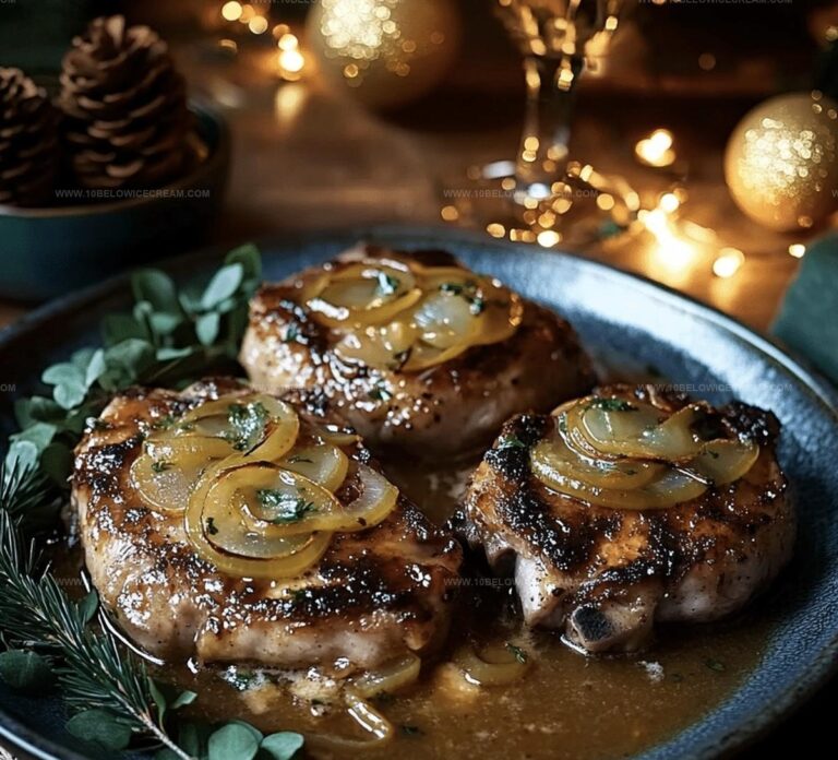 Smothered French Onion Pork Chops Recipe