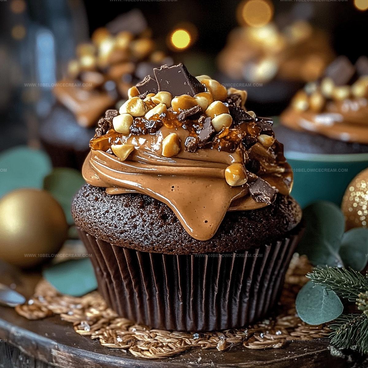 Peanut Butter Cup Lava Cupcakes Recipe