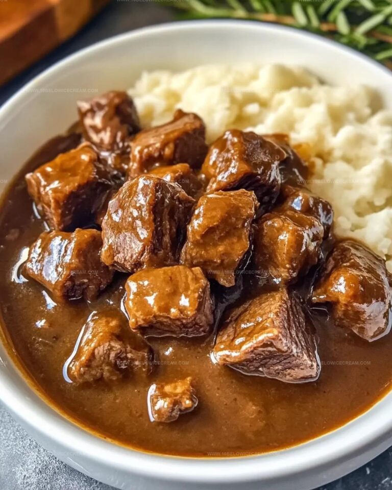 Crock Pot Beef Tips and Gravy Recipe