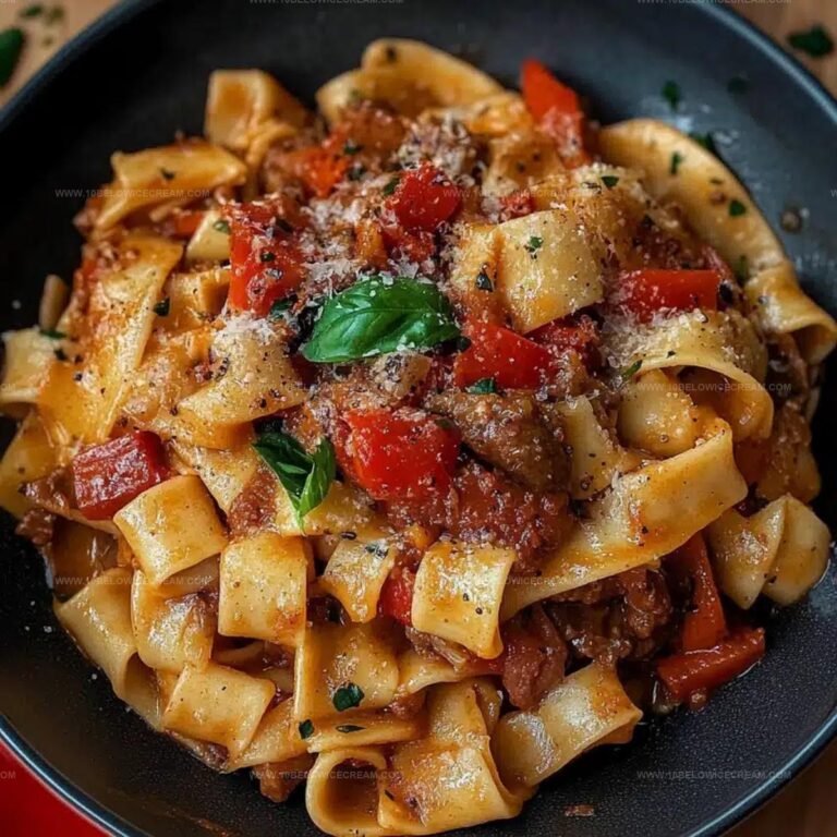 Italian Drunken Noodles Recipe