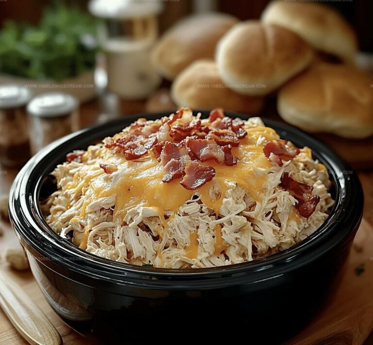 Slow Cooker Chicken Bakon Ranch Sandwish Recipe