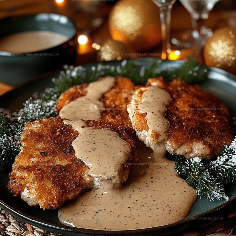 Pork Schnitzel With Dijon Gravy Recipe