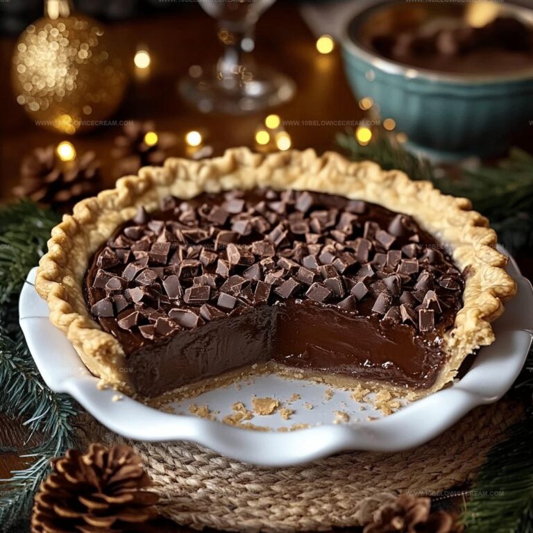 Old Fashioned Chocolate Pie Recipe