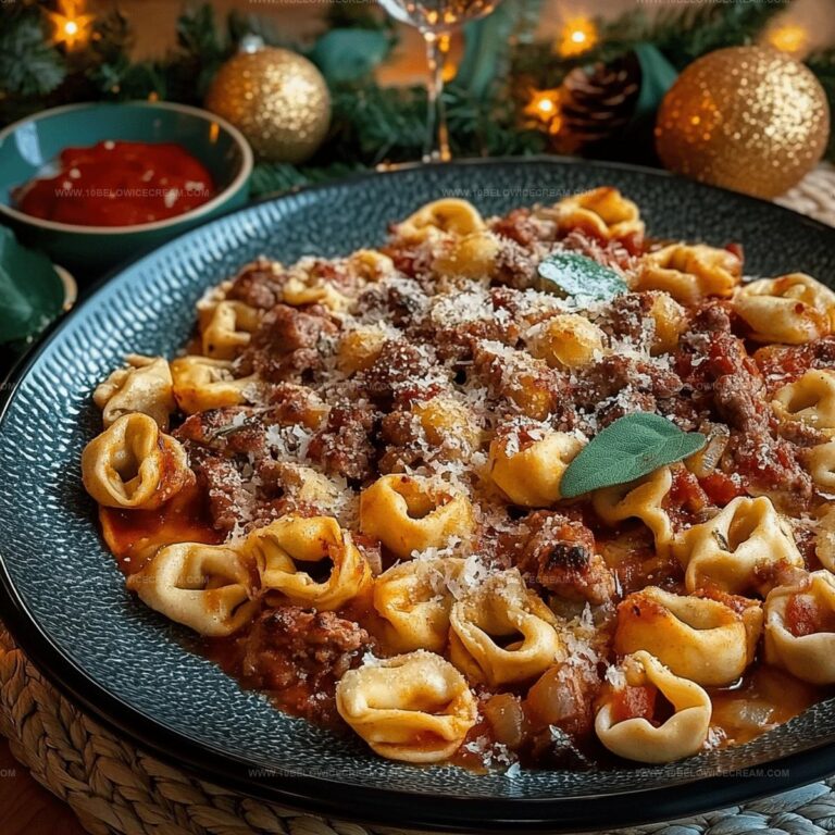 Meat Lovers Pizza Tortellini Recipe