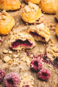 Raspberry Buns Recipe