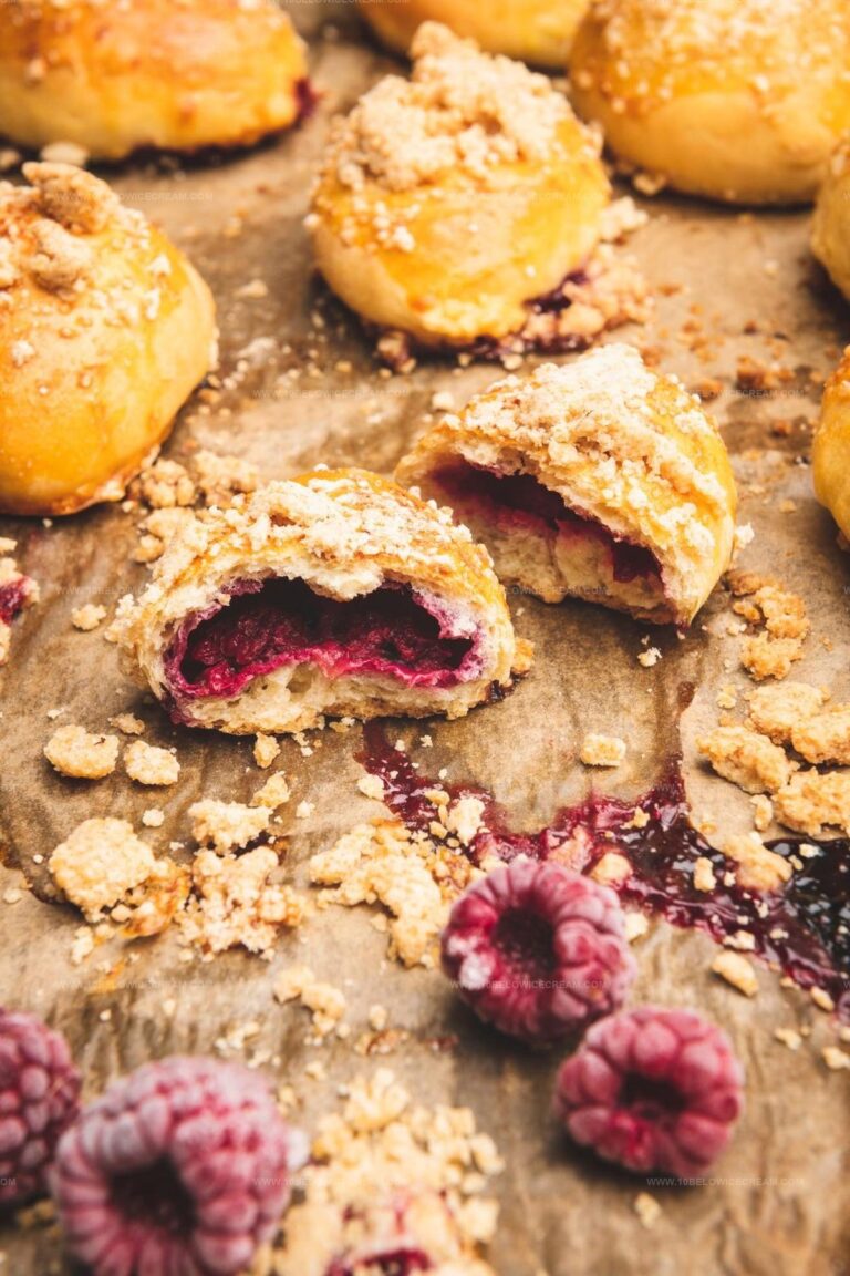 Raspberry Buns Recipe