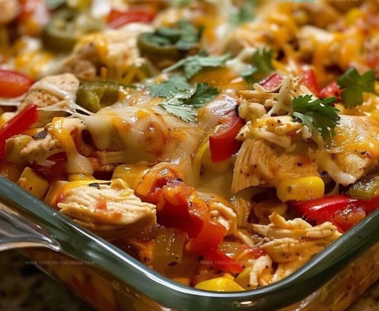 Fajita Chicken Casserole Recipe
