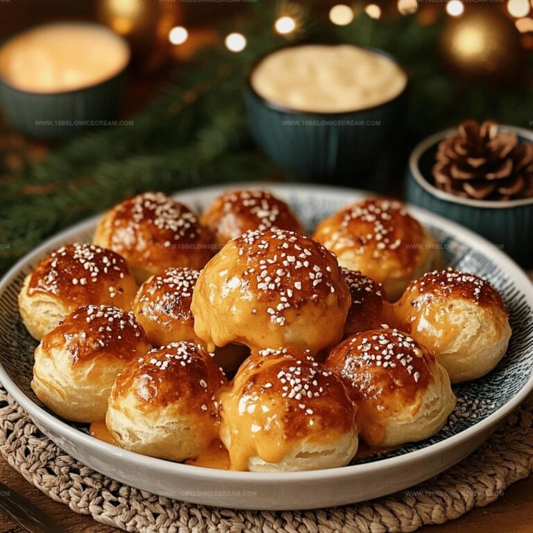 Pretzel Bites With Cheddar Cheese Sauce Recipe