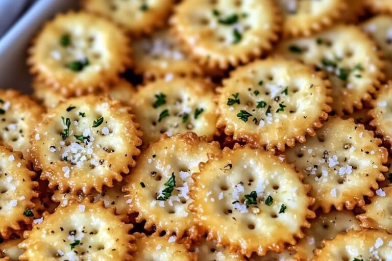 Garlic Bread Ritz Bits Recipe