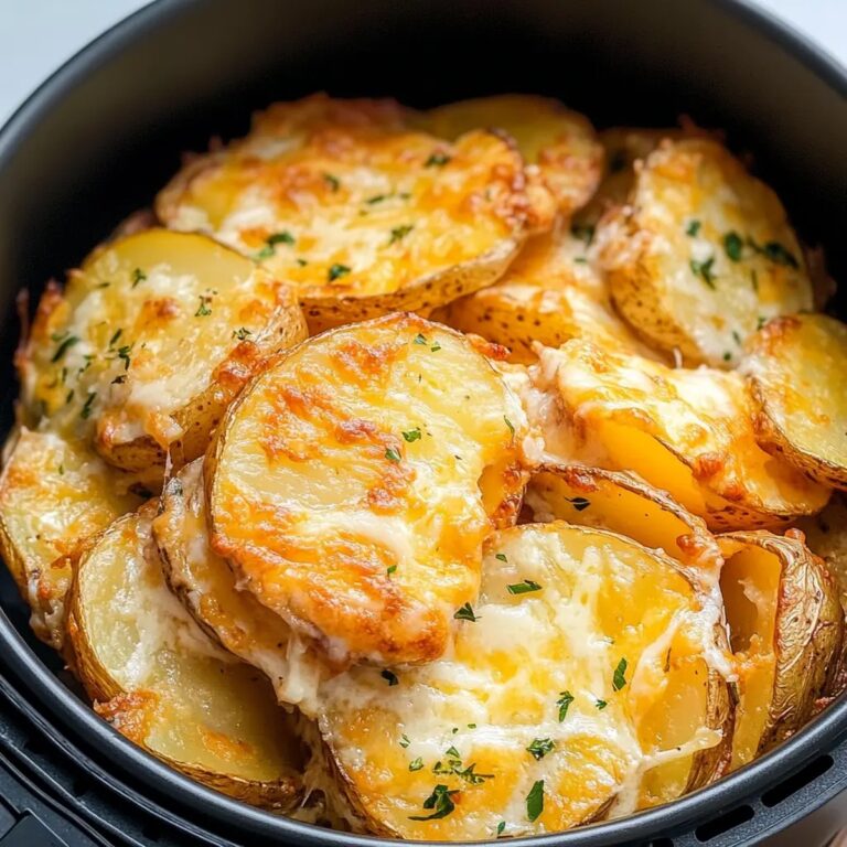 Air Fryer Scalloped Potatoes Recipe