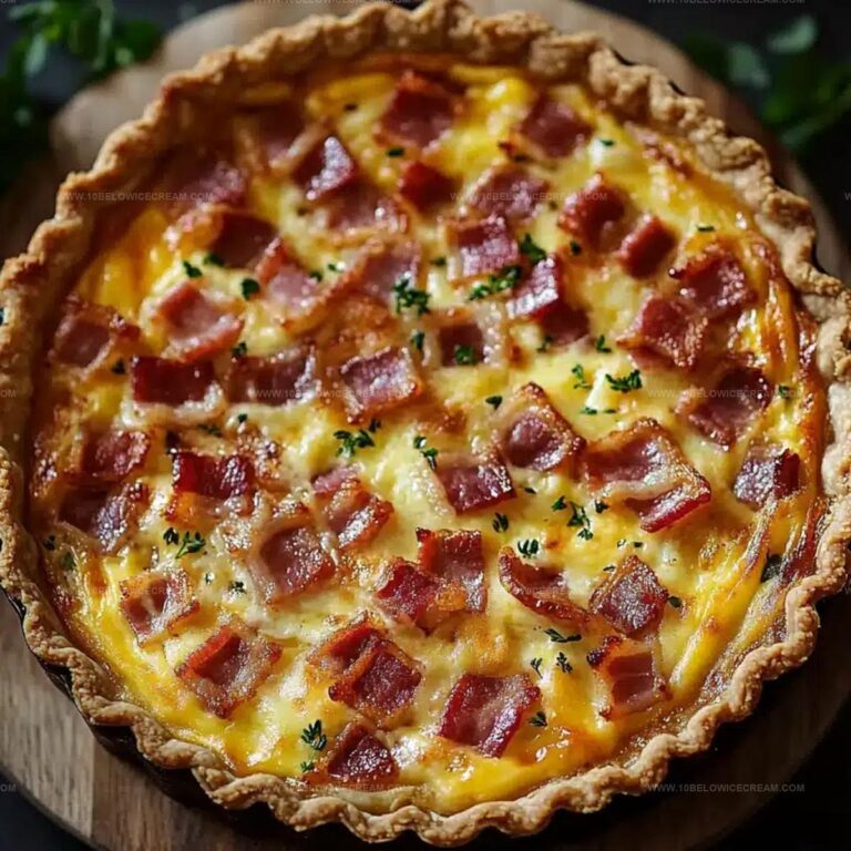 Bacon And Cheese Quiche Recipe