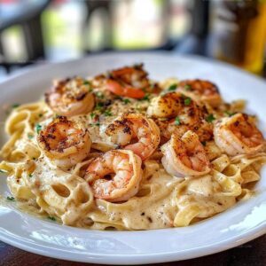 Cajun Shrimp Fettuccine Alfredo Recipe