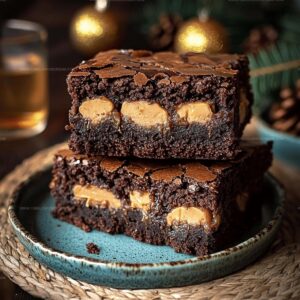 Peanut Butter Stuffed Brownies Recipe