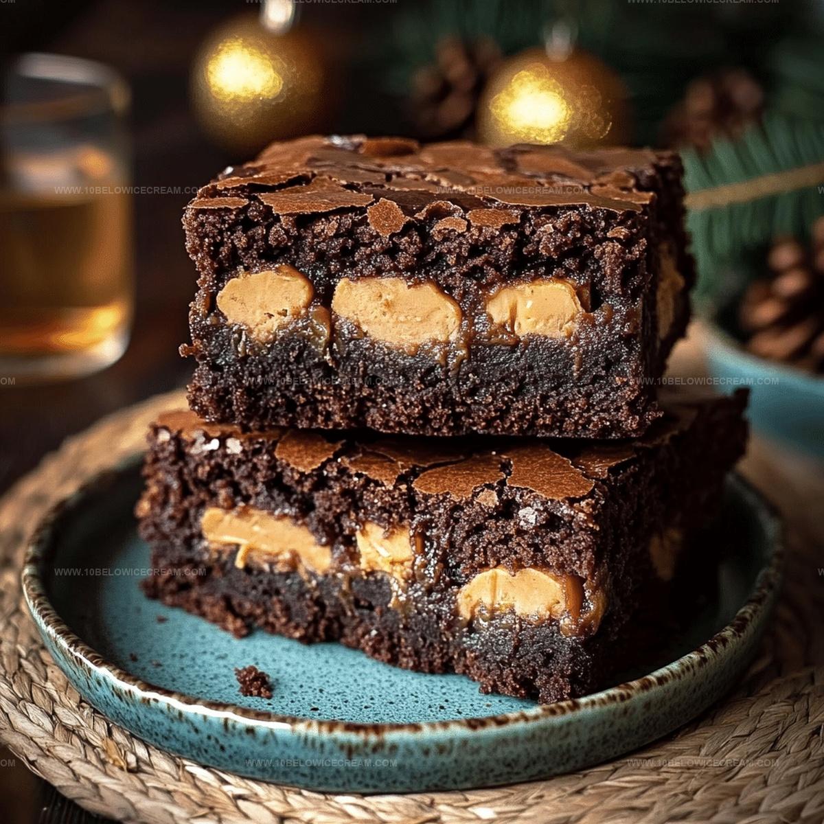 Peanut Butter Stuffed Brownies Recipe