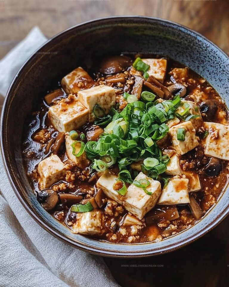 Mushroom Mapo Tofu Recipe