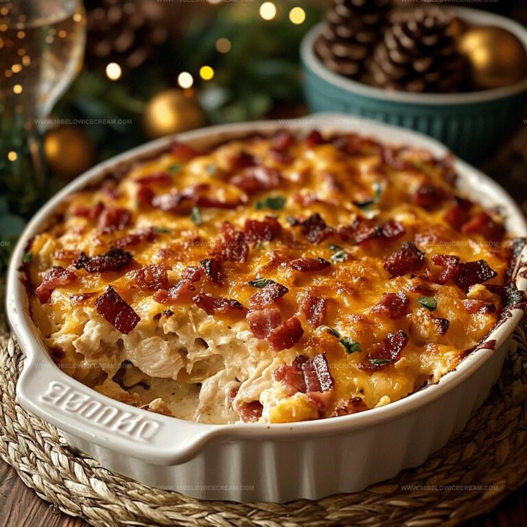 Chicken Bacon Ranch Casserole Recipe