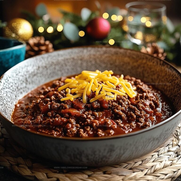Cincinnati Chili With Ground Beef Recipe