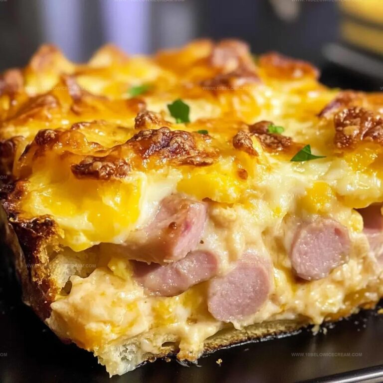 Ham Egg and Cheese Breakfast Bake Recipe