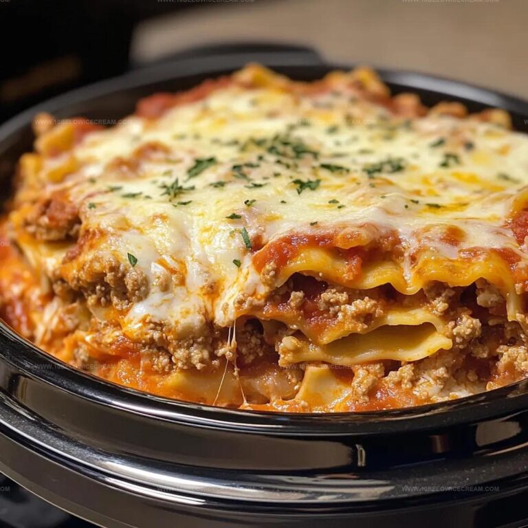 Slow Cooker Lasagna Recipe