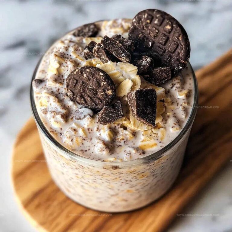 Cookies and Cream Overnight Oats Recipe