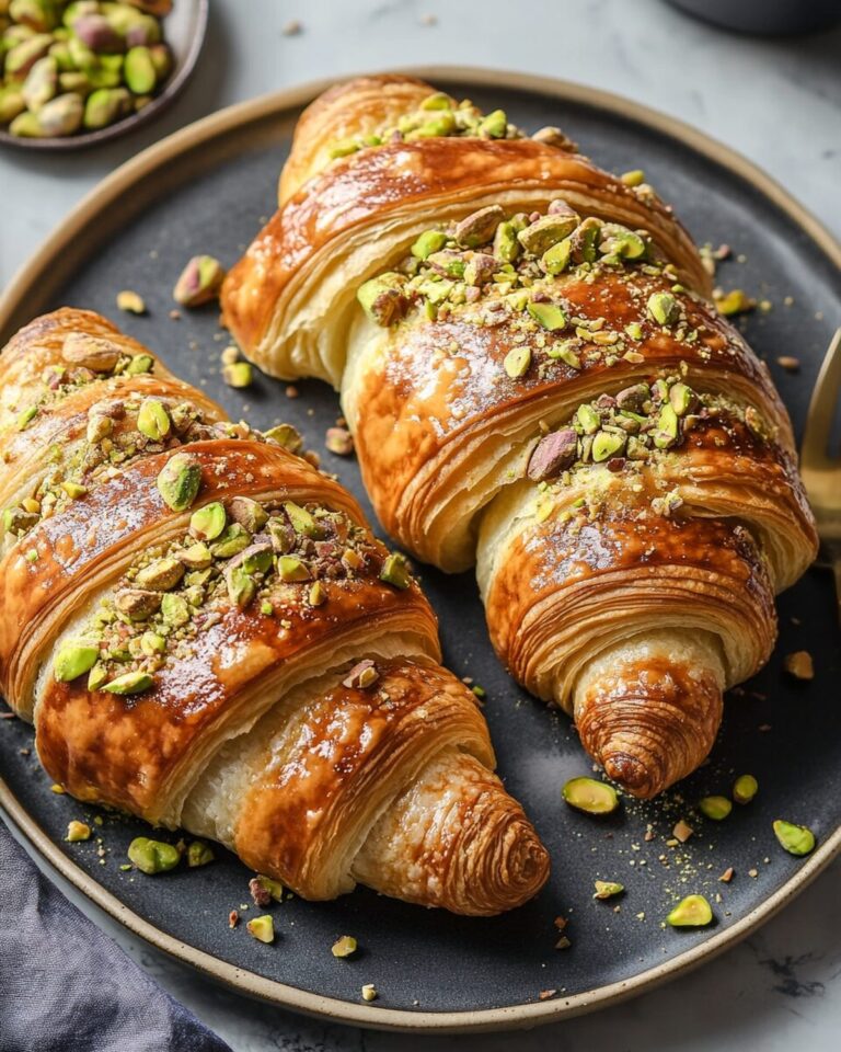 Pistachio Croissants Recipe