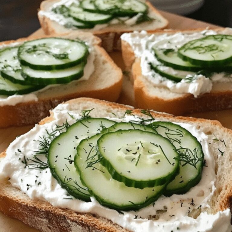 Cucumber Sandwiches Recipe