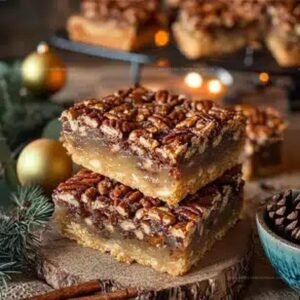 Easy Pecan Pie Bars Recipe