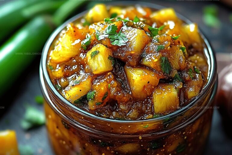 Spicy Pineapple Jalapeno Chutney Recipe