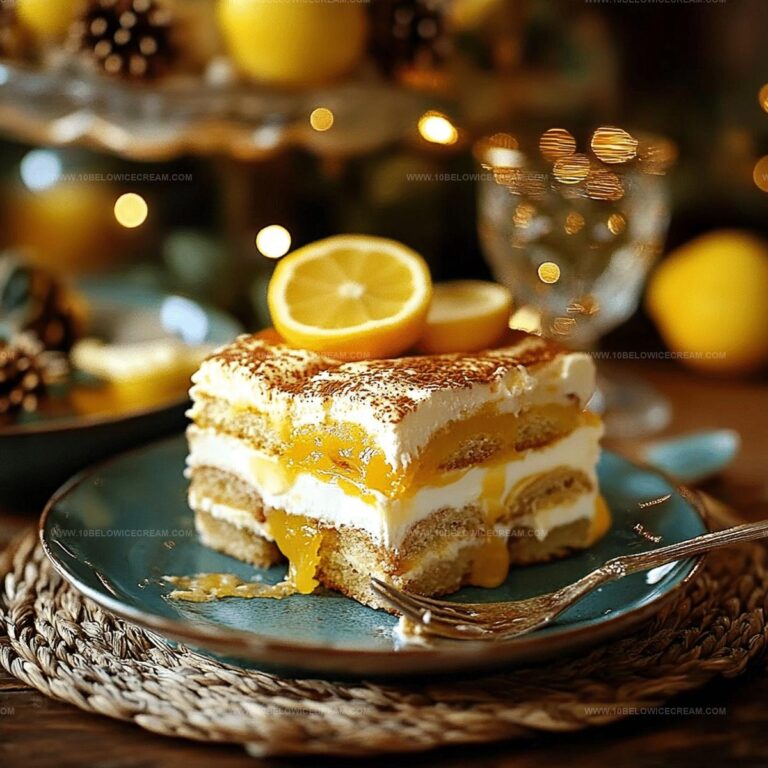 Lemon Tiramisu With Lemon Curd Recipe