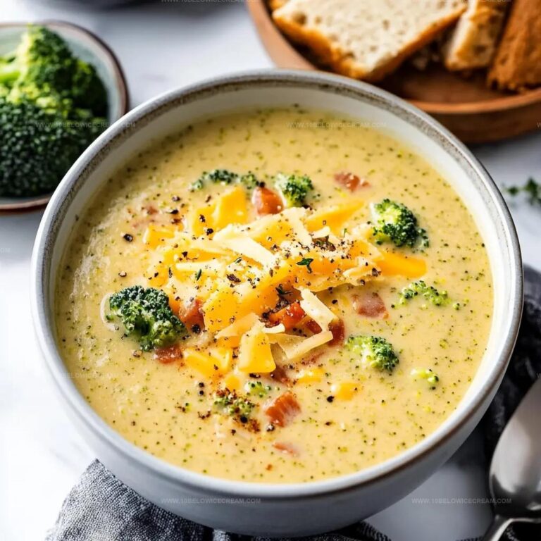Broccoli Cheddar Soup Recipe
