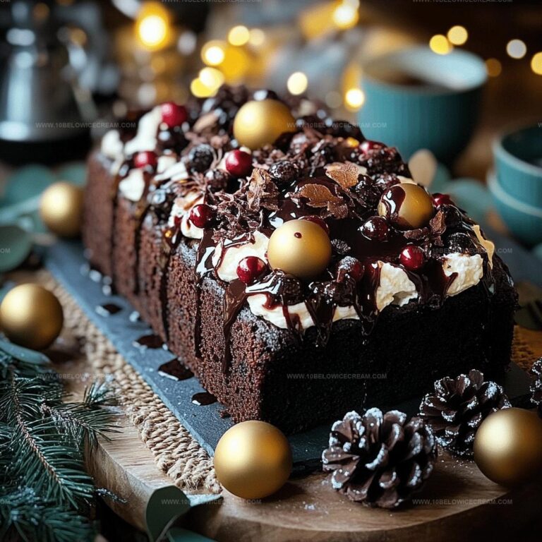 Black Forest Loaf Cake Recipe
