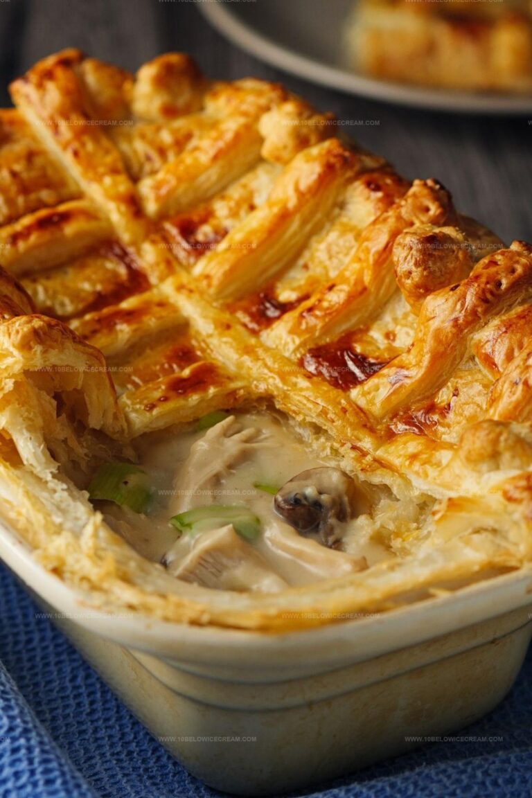 Chicken Ham Leek Pie Recipe