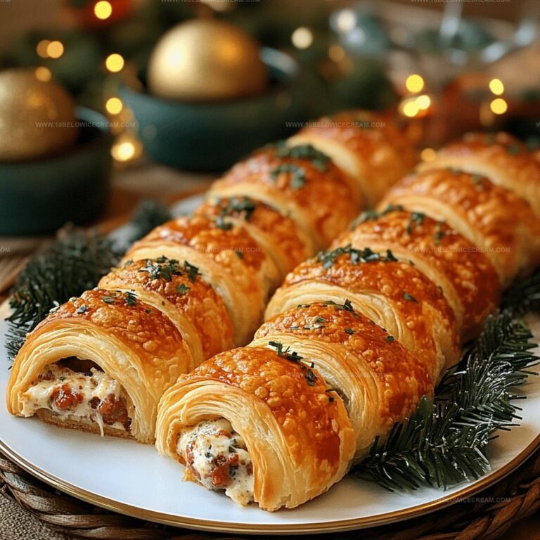 Rotel Sausage And Cream Cheese Crescents Recipe