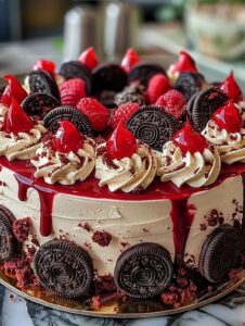 Red Velvet Oreo Cheesecake Recipe