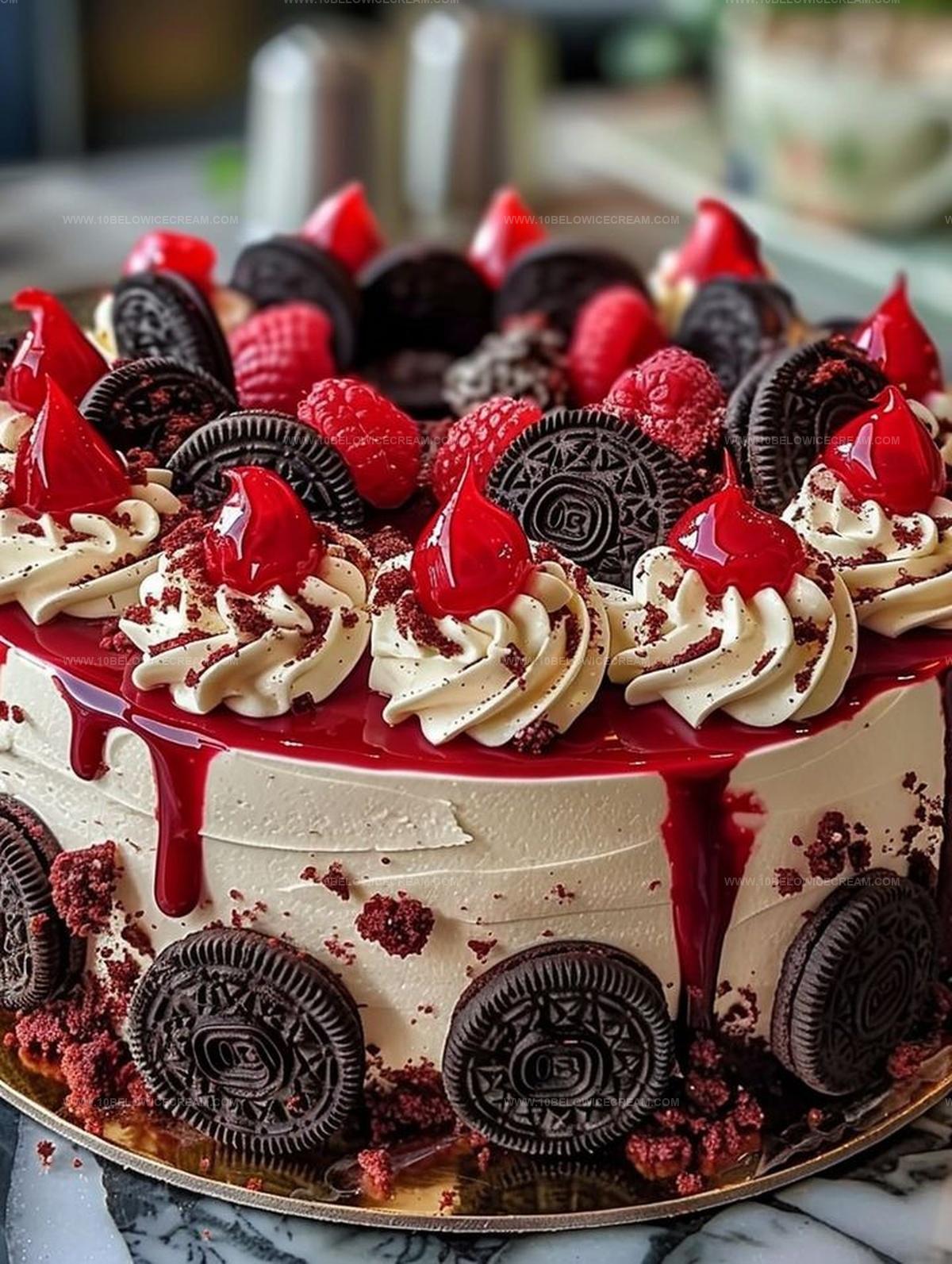 Red Velvet Oreo Cheesecake Recipe