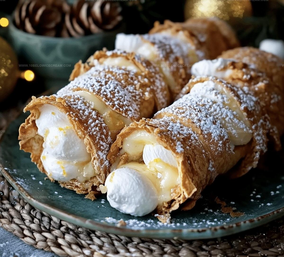 Lemon Meringue Pie Cannolis Recipe