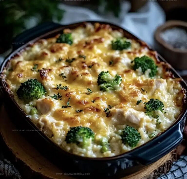 Broccoli Rice Chicken And Cheese Casserole Recipe