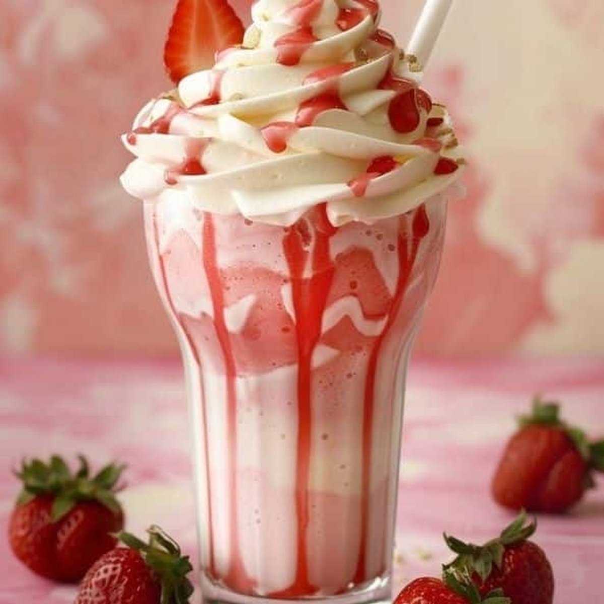 Strawberries & Cream Frappuccino Recipe