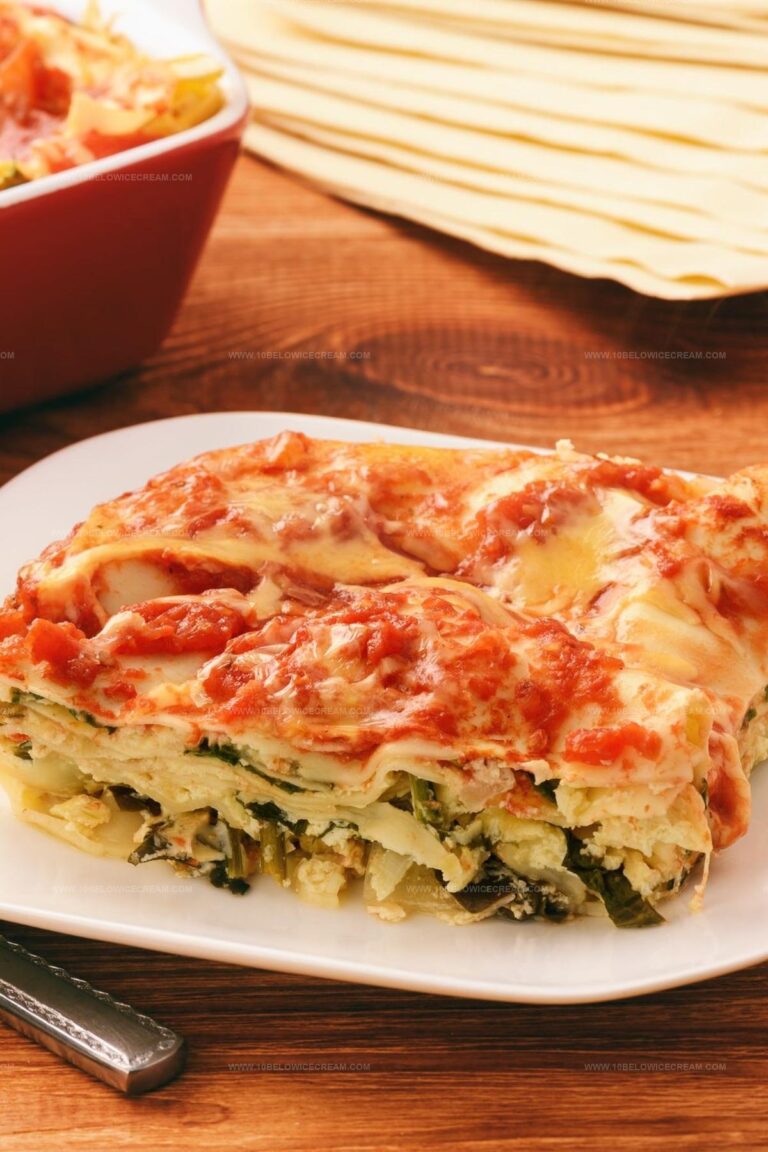 Spinach And Ricotta Lasagne Recipe