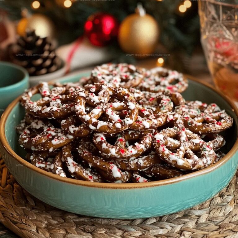Peppermint Bark Pretzels Recipe