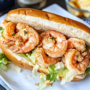 Shrimp Po Boy Sandwich Recipe